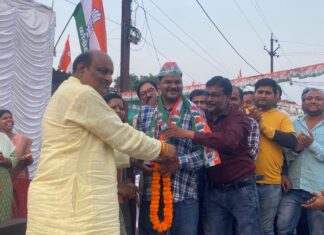 पट्टा वाले जयसिंह भैया से भाजपा पार्षद गंगाराम प्रभावित, कांग्रेस का थामा हाथ