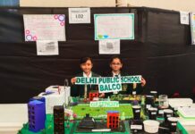डीपीएस बालको का मॉडल सीबीएसई राष्ट्रीय विज्ञान प्रदर्शनी के लिए चयनित