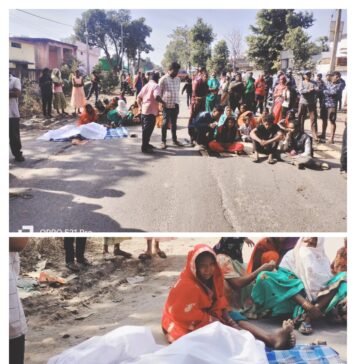 तेज रफ्तार ट्रेलर ने बुजुर्ग को रौंदा, मौके पर दर्दनाक मौत,