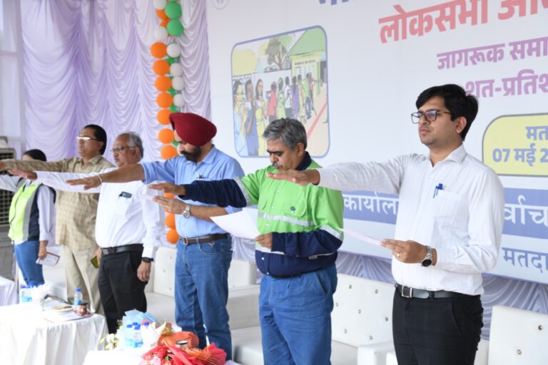 बालको ने शत-प्रतिशत मतदान के लिए चलाया जागरूकता अभियान