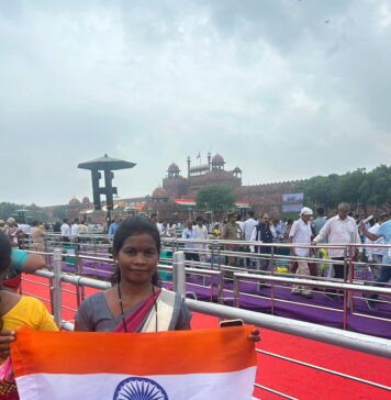 बालको से जुड़ी कृपा राठिया लाल किला समारोह में शामिल,मोर जल मोर माटी परियोजना से जुड़कर आर्थिक रूप से आत्मनिर्भर बनी